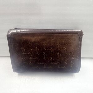 Givenchy Leather Suede Clutch Bag
